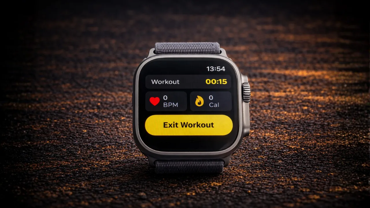 Apple Watch timer mid-workout